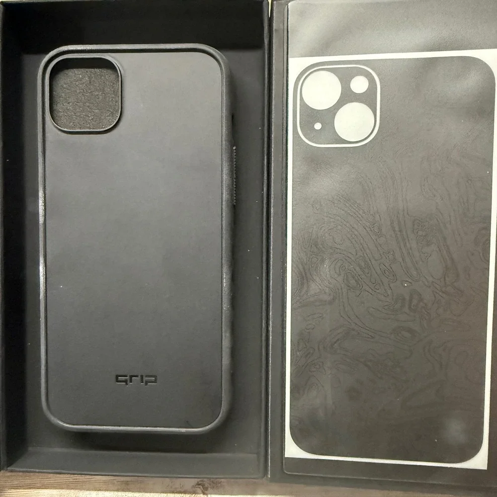 dbrand Grip Case iPhone‎ 14 Plus MagSafe Triple Black skin New Open Box